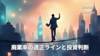 【コンビニ経営】廃棄率の適正ラインと投資判断|利益を守るバランス感覚とは?
