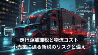 走行距離課税と物流コスト｜小売業に迫る新税のリスクと備え