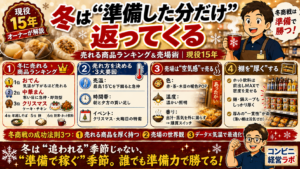 冬に売れる商品ランキング