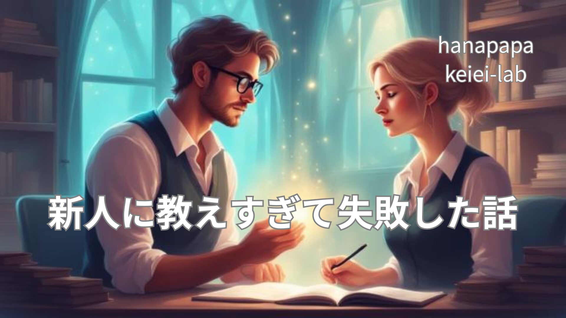 新人に教えすぎて失敗した話｜「1から10」より「1」を教える教育