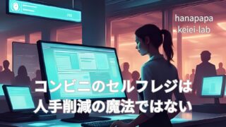 コンビニのセルフレジは人手削減の魔法ではない｜現場で分かった本当の役割