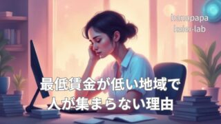 最低賃金が低い地域で人が集まらない理由｜県境店舗で見えた現場の現実