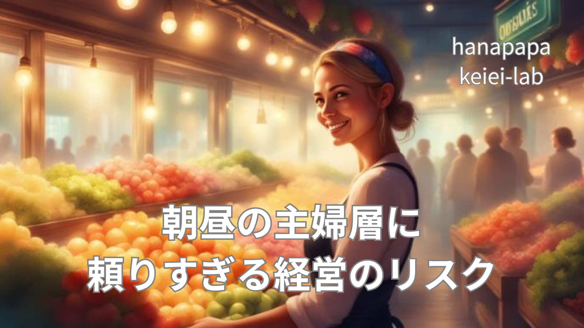 朝昼の主婦層に頼りすぎる経営のリスク｜同時に抜けるシフトの落とし穴