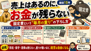 固定費とは？コンビニ経営を縛る「下げにくいコスト」を見える化する方法｜経営ラボ