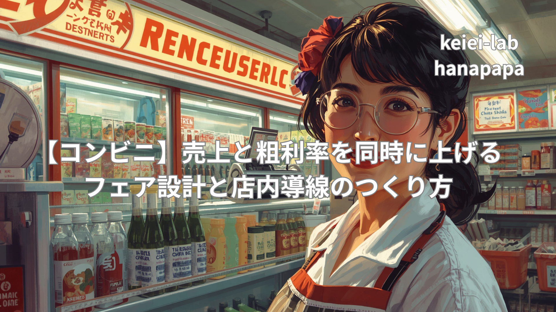 【コンビニ】売上と粗利率を同時に上げる｜フェア設計と店内導線のつくり方