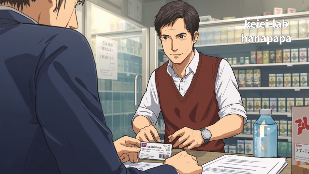 在留カード確認のイメージ