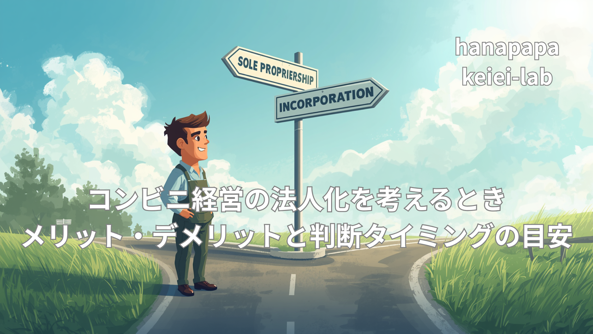 コンビニ経営の法人化を考えるとき｜メリット・デメリットと判断タイミングの目安