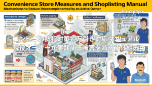 コンビニの防犯対策と万引き対応マニュアル｜現役オーナーが実践する被害を減らす仕組み