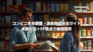 コンビニ年末調整・源泉徴収完全ガイド｜本部対応＋FP視点で価値提供