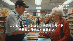 コンビニキャッシュレス決済完全ガイド|手数料の仕組みと客層対応