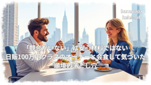 「競合がいない」は安心材料ではない｜日販100万円クラスのオーナーと会食して気づいた順境の落とし穴